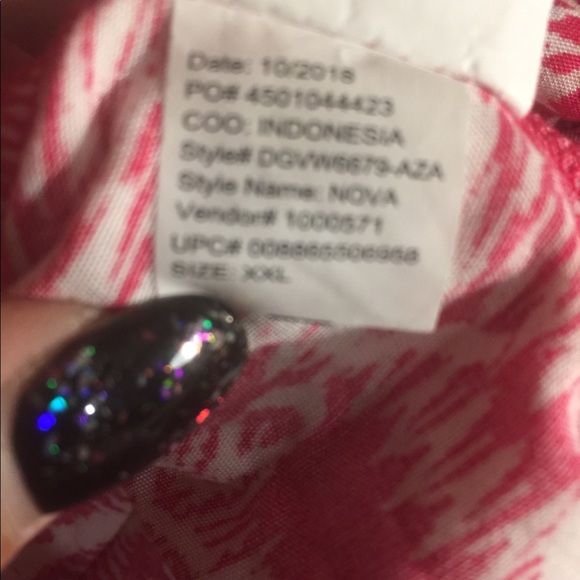 Gloria Vanderbilt Blouse XXL - Picture 4 of 5